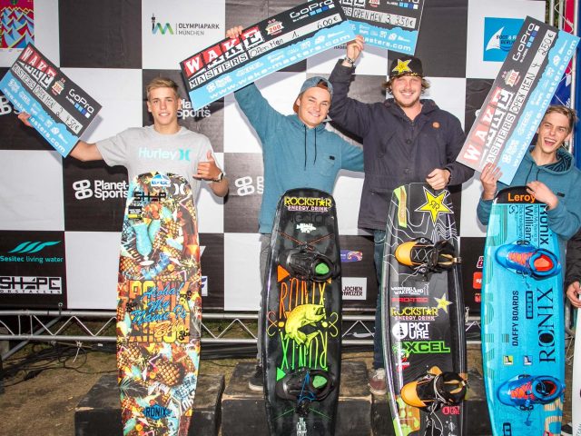 Podestplätze für Timo Kapl (OÖ) und Astrid Schabransky (OÖ) beim Wake Masters Worldtour Event in Hamburg
