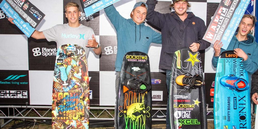 Podestplätze für Timo Kapl (OÖ) und Astrid Schabransky (OÖ) beim Wake Masters Worldtour Event in Hamburg